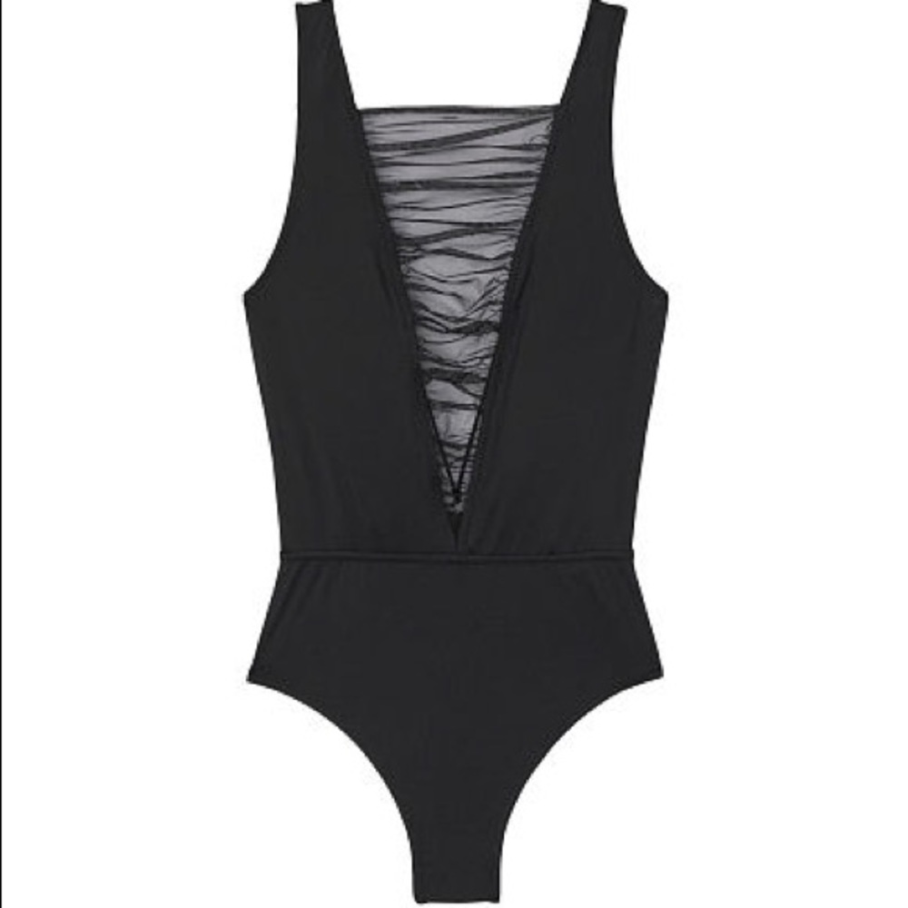 ❤️NWT Victoria's Secret Open Back Bodysuit - Picture 3 of 5